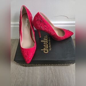 NWT Charles by Charles David Red Women's Shoes Size 6